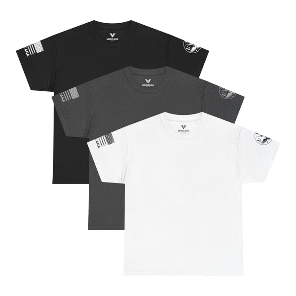 Foundation 3-Pack – Daily 100% Cotton TShirt