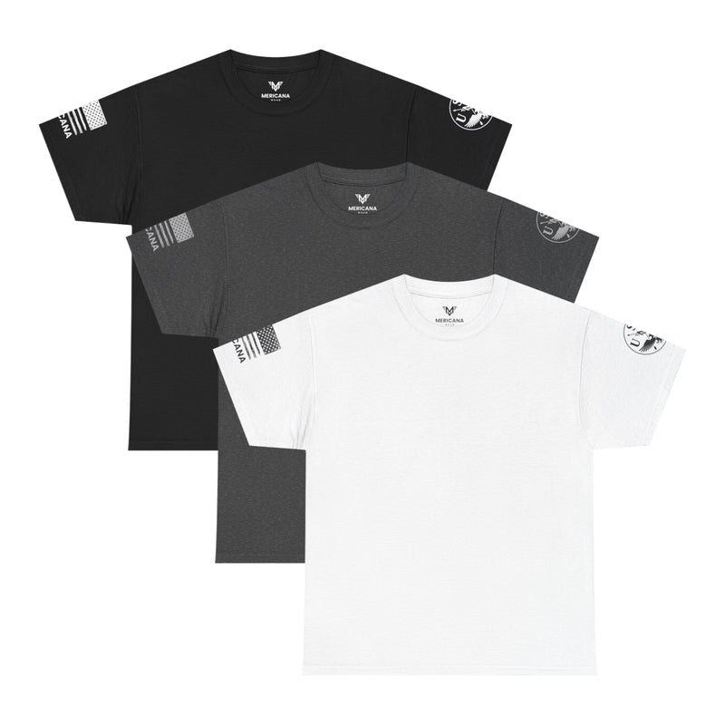 Foundation 3-Pack – Daily 100% Cotton TShirt