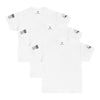All White 3-Pack – Daily 100% Cotton TShirt